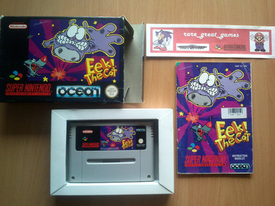   EEK! THE CAT (Ocean) Super Nintendo SNES Super NES PAL EUR  