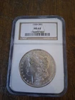 1900 P Philadelphia Morgan Silver Dollar NGC FATTY HOLDER MS64 $1 Mint MS 64