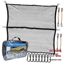 Cargo Net for Pickup Truck Bed, Highly Elastic Truck Bed Cargo Net, 4' X 4'