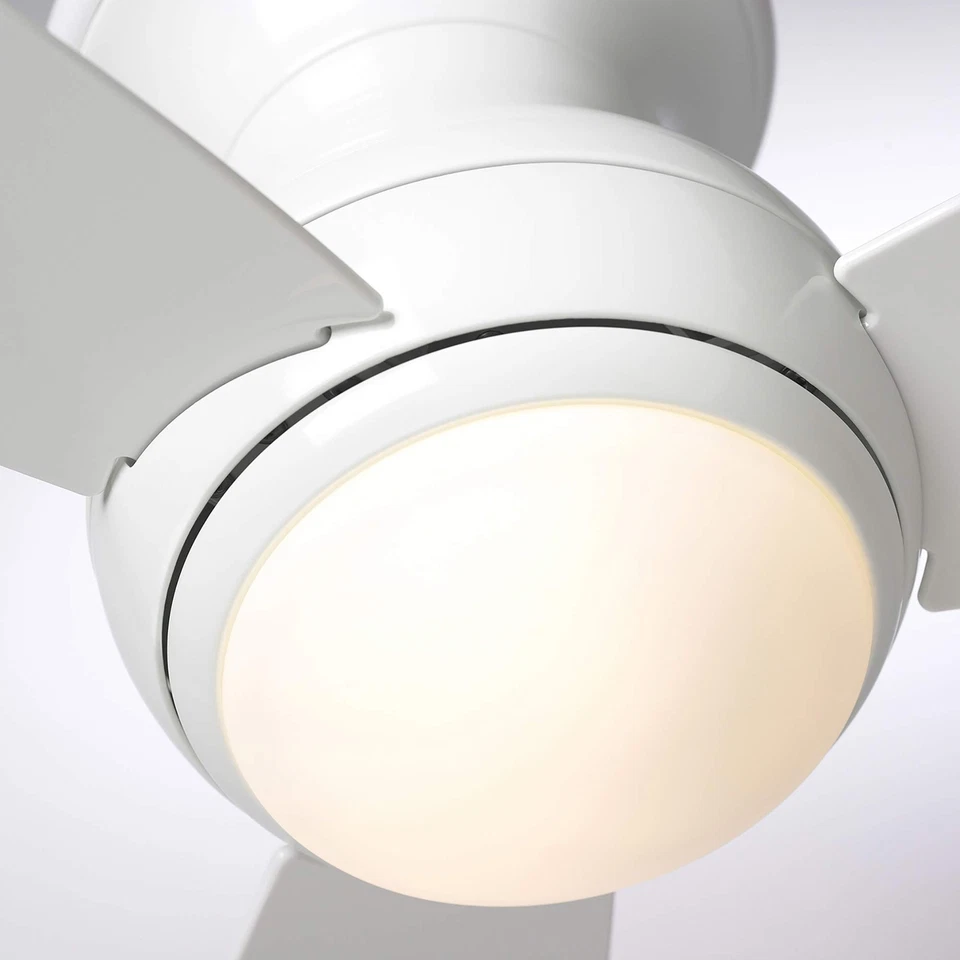 kathy ireland HOME Curva Sky LED 户外吊扇带灯套件,52 英寸... — 第 3/4 张图片