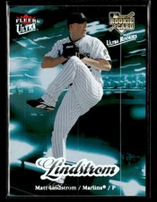 2007 Ultra #222 Matt Lindstrom Rookie Card Florida Marlins