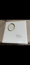 Holson Wedding Album Oval Gold Frame / 8.5 x 11 for 68 pictures