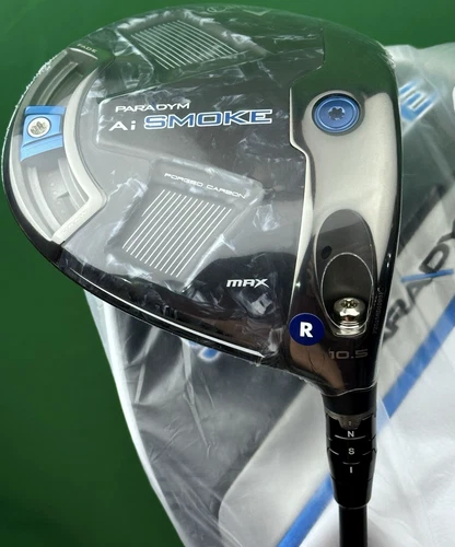 Callaway Paradym Ai Smoke MAX Driver 10.5* Tensei AV Blue Regular w/ Cover NEW!