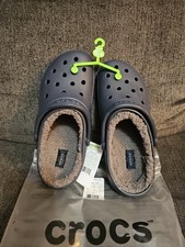 Zoccoli CROCS classici foderati uomo taglia 8 donna 10 nuovi con etichette!!!