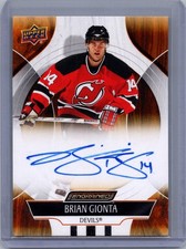 2024-25 Upper Deck Engrained Icons #CA-BG Brian Gionta Auto