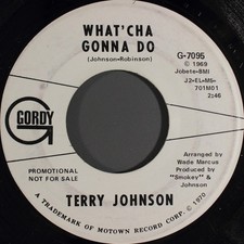 Terry Johnson - What'cha Gonna Do, 7