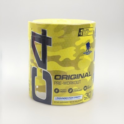 C4 PreWorkout -  Mango Foxtrot  - Wounded Warrior Project 30 Servings - NEW