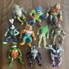 Vintage  1980's 1990 TMNT Teenage Mutant Ninja Turtles Lot of 10 Action Figures