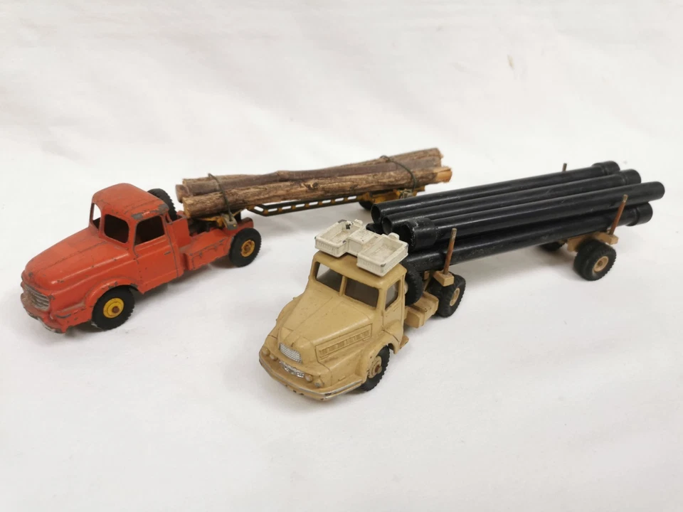 lot Petites Voiture Camion Estafette DINKY TOYS  Simca cargo Saint-Gobain ..... - Photo 3/4