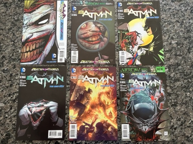Batman The New 52 Variant Run #13-17 Scott Snyder/ Greg Capullo VF