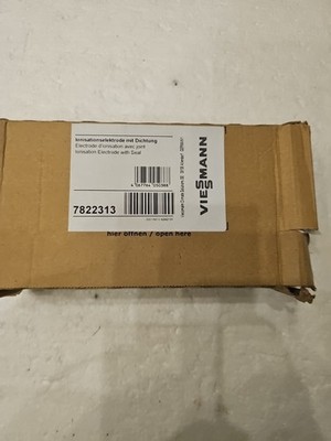 Viessmann Ionisationselektrode 7822313 Vitocrossal  CU3 27/24kW 35/32kW Neu