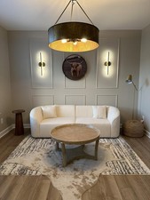 3 Set Wall Molding Kit, Ready to Assemble Wainscoting Accent Panel,3D Premade...