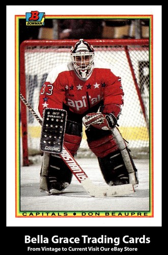 1990 Bowman don beaupre #72 card