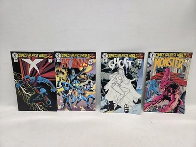 Dark horse Comics Greatest World: Arcadia #1-4 1993 1st Ghost COMPLETE SET VF/NM