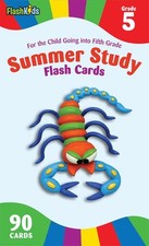 Summer Study Flash Cards: Grade 5 Flash Kids Summer Study Cards by Flash Kid