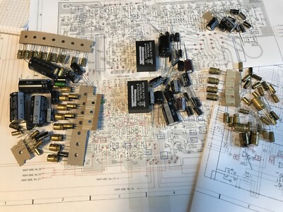 PREMIUM Reparatursatz PIONEER RT-909 NICHICON Capacitors Elko Repairkit KOMPLETT