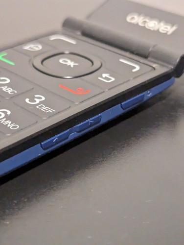 Alcatel Go Flip 4044N (MetroPCS) - 4GB - Blue Cellular Flip Phone - Picture 7 of 8