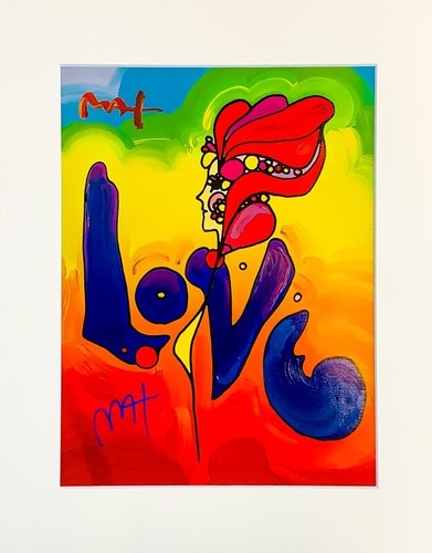Peter Max - 11x14 Inch Matted Print - FRAME READY - Hand Signed Signature - Picture 10 of 12