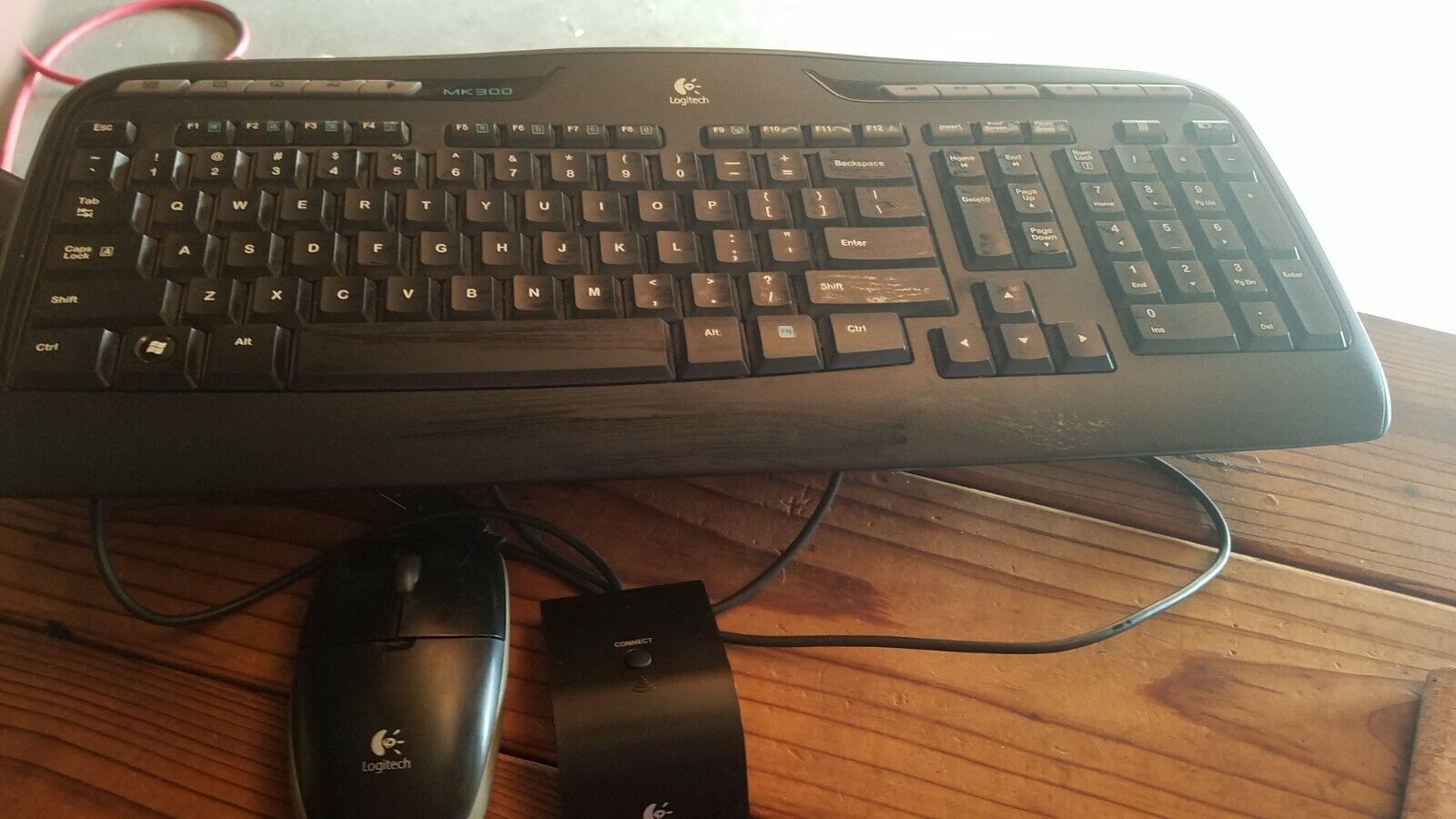 MK300 Wireless Keyboard With Mouse USB Receiver 97855057112 | eBay