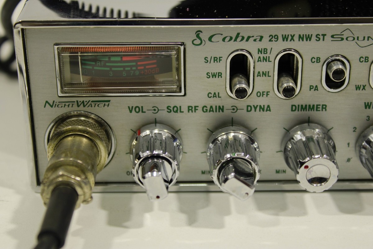 COBRA 29 WX NW ST. 40 ch. CB radio.(ref J 185) | eBay