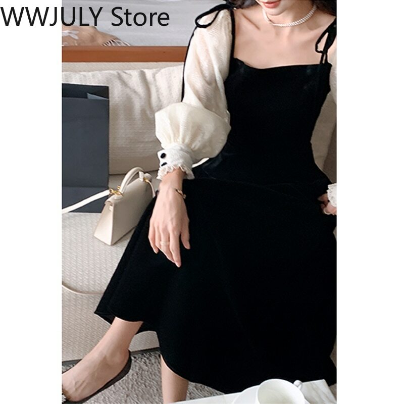 Discover more than 159 one piece dress velvet seven.edu.vn