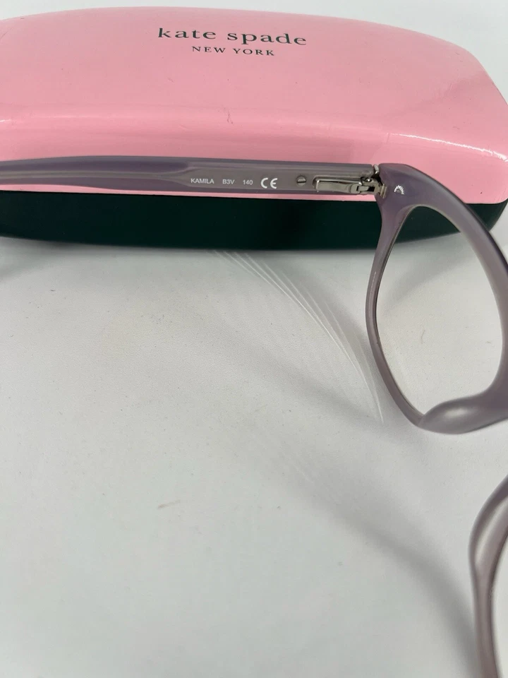 Gafas para mujer Kate Spade Kamila B3V púrpura monturas rectangulares 50 17 140 Foto 4 de 4
