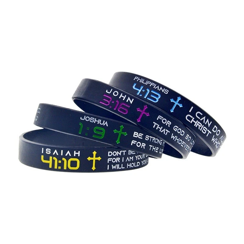 Bible verse shop wristbands