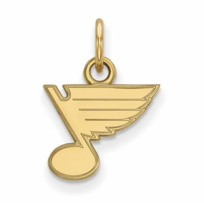 10k Gold NHL St. Louis Blues Extra Small Anhänger