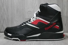 New Rare Reebok Twilight Zone Pump "Black Red" Shoes V45065 Men's Size 13
