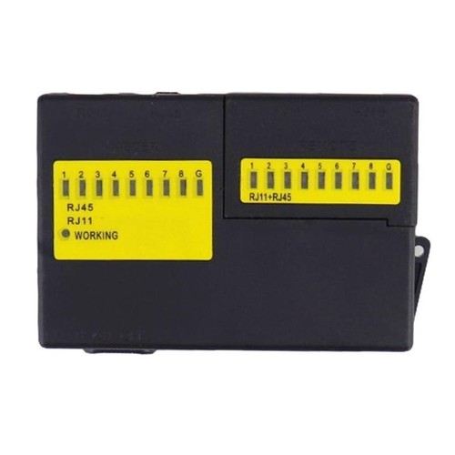 Multi-functiona lNetwork Cable Tester Rj45 Rj11 CAT5 Lan Ethernet Line Tester - Photo 6/9
