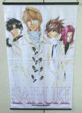 Tapiz de anime japonés Saiyuki Hakkai Sanzo Goku Gojyo 58×89 cm