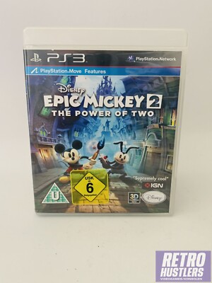 PS3 / Sony Playstation 3 - Epic Mickey 2: The Power of Two DE/EN CD mit Anl.