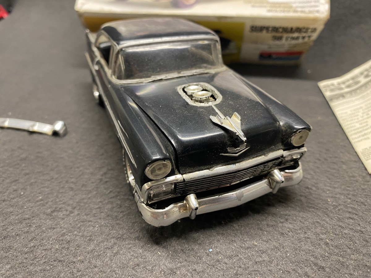 Monogram '56 Chevy Supercharged Built Model Kit 2255 Street