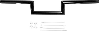 HARDDRIVE 2012-2016 FLD Dyna Switchback Harley Davidson 1'' Z-BAR DIMPLED 4'' GLOS