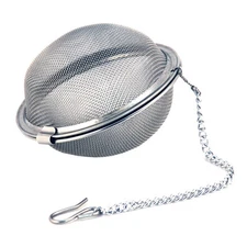 Japanese 2.75" Diameter Stainless Steel Tea Ball Infuser Strainer, Made in Japan