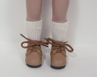Light Brown Shoes For Robert Tonners 10'' Ann Estelle Michael Boy Doll (Debs)