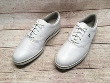 Footjoy Womens Cape Cod Collection White Soft spike Golf Shoes Sz. 9 N