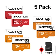 5Pack 32GB 64GB Micro SD TF Card Memory Card SDXC SDHC For Samsung Android