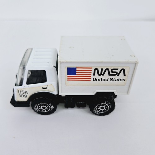 Vintage 80s Tonka NASA Semi-Truck w/ Trailer, Shuttle & Box Truck 1985 - Picture 18 of 21