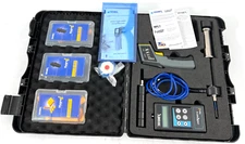 Tramex CMEXPERT CMEX2 Concrete Moisture Meter Kit w/ IRTX Infrared Scanner