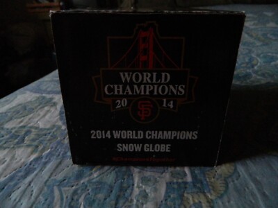 San Francisco Giants 2014 World Champions Snow Globe | eBay San Francisco Giants 2014 World Champions Snow Globe | eBay