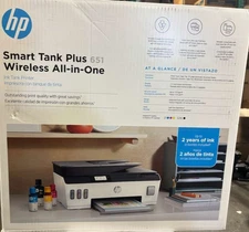 HP Smart Tank Plus 651 Wireless All-in-One Inkjet Printer | Print Scan Copy |NEW