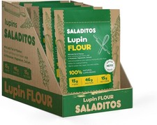 Vegan Flour - Keto Friendly Lupin Flour - 5 Pack 400g Each