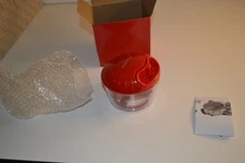 Prepology, Manual Chopper, Red, Chop/Dice, Manual Pull Function, Brand New