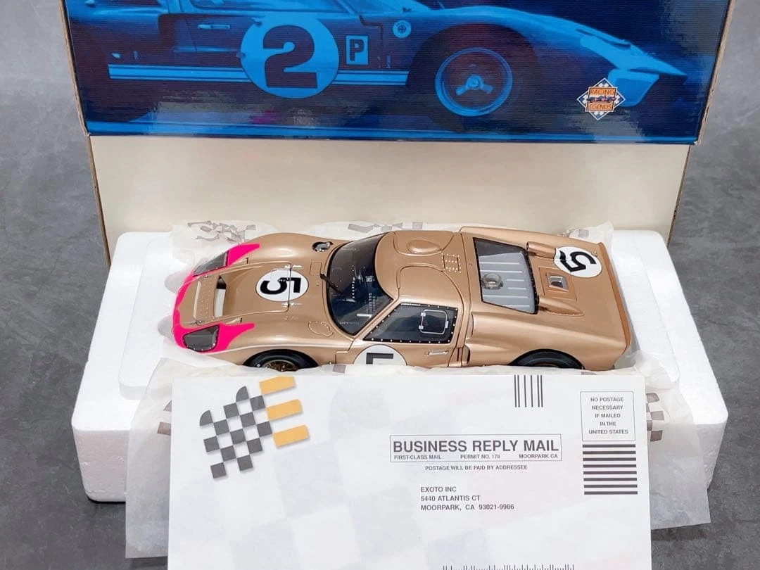 Exoto Ford GT40 Contemporary Manufacture Diecast Cars, Trucks