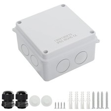 Junction Box, Electrical Box IP65 Water Resistant Dustproof ABS Plastic Proje...