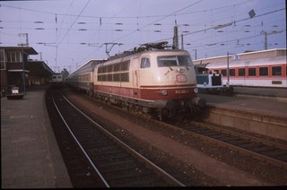 Originaldia DB 103 199 Münster 9.9.1991