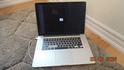 MacBook Pro Retina 15-inch (Mid-2012) A1398 - AS IS - NO SSD - 8GB RAM - i7-3615