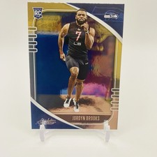 Jordyn Brooks 2020 Absolute Rookie Card 163 Seattle Seahawks (COMBINE SHIPPING). rookie card picture