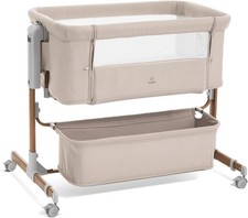3 in 1 Baby Bassinet Rocking Bassinet Bedside Bassinet 6-Height Adjustable
